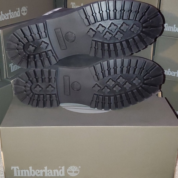 Timberland Premium Waterproof Boot Black Nubuck - Picture 4 of 7